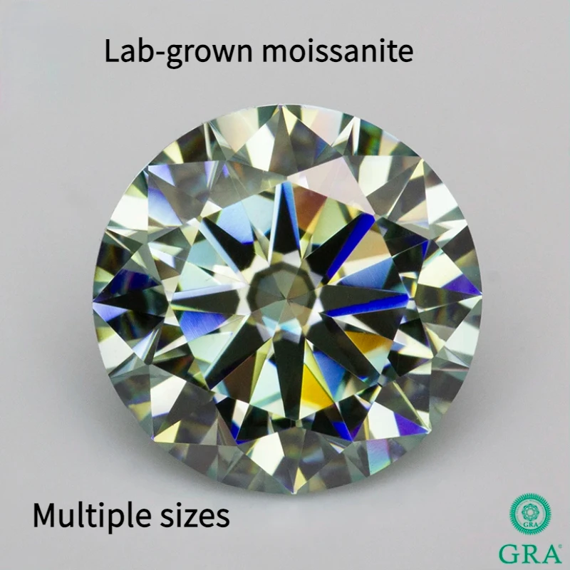 Light Blue Moissanite, Certificate 0.5-3, 0ct VVS1 Loose Moissanita, GRA Qualified, Suitable for Jewelry Setting
Light Blue Moissanite, Certificate 0.5-3, 0ct VVS1 Loose Moissanita, GRA Qualified, Suitable for Jewelry Setting