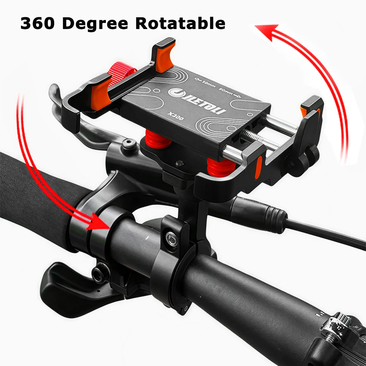 Пружинный противоударный велосипедный держатель для телефона, универсальное регулируемое крепление с быстросъемным механизмом и 360° ° Вращение
Пружинный противоударный велосипедный держатель для телефона, универсальное регулируемое крепление с быстросъемным механизмом и 360° ° Вращение