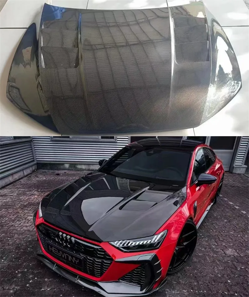 Real Carbon Fiber Front Bumper Engine Hood Vent Cover Fits For AUDI A7 S7 RS7 C8 2019 2020 2021 2022 2023
Real Carbon Fiber Front Bumper Engine Hood Vent Cover Fits For AUDI A7 S7 RS7 C8 2019 2020 2021 2022 2023