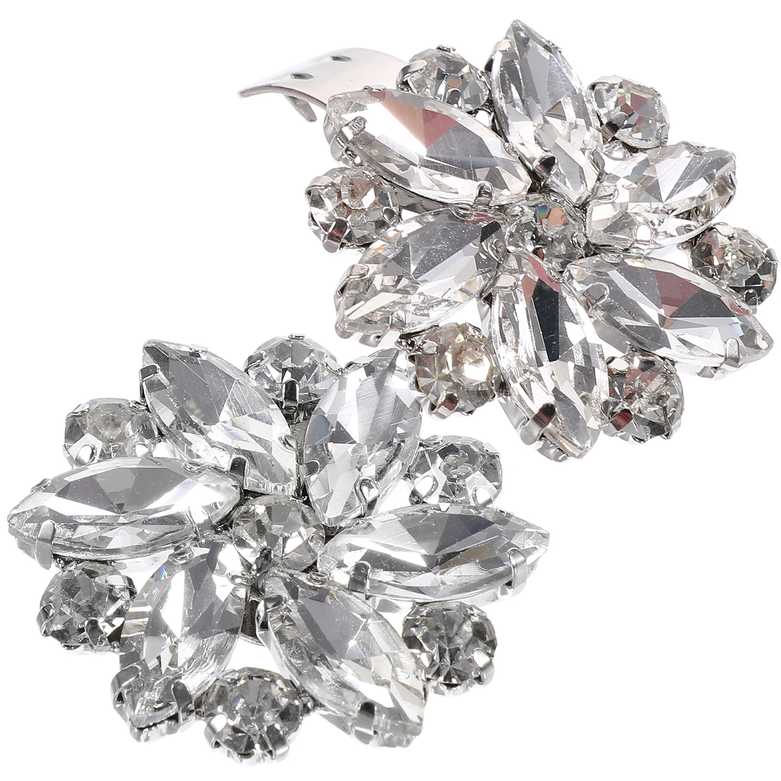 2 pcs Crystal Flower Shoe Clips Sparkly Wedding Decor Accessories Rhinestone For Pumps Ladies Buckle Charm Shoe Decorations
2 pcs Crystal Flower Shoe Clips Sparkly Wedding Decor Accessories Rhinestone For Pumps Ladies Buckle Charm Shoe Decorations
