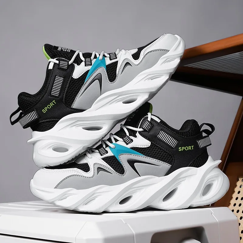 2026 New Men's Sneakers Casual Athletic Walking Sneakers Male Black High Quality Trend Platform Running Basketball Shoes For Men
2026 New Men's Sneakers Casual Athletic Walking Sneakers Male Black High Quality Trend Platform Running Basketball Shoes For Men