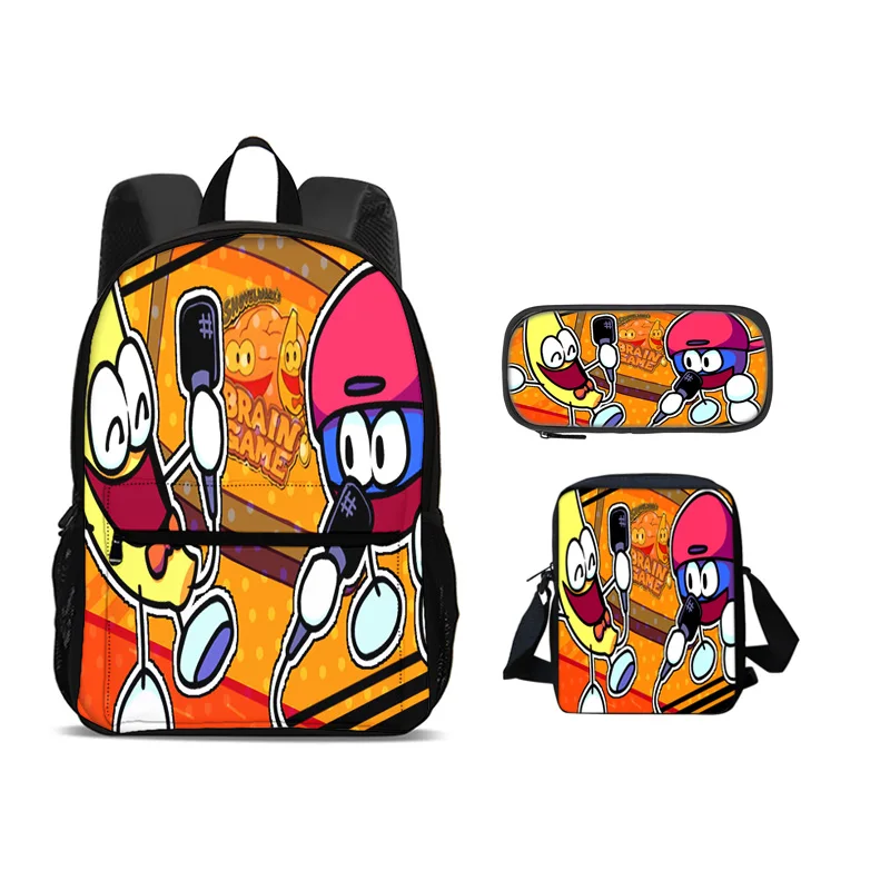 Kids 3 Pcs Set Child School Backpack with Shoulder Bag Shovelware Brain Game Pencil Bag Bags Fashion Knapsack Best Gift Rucksack
Kids 3 Pcs Set Child School Backpack with Shoulder Bag Shovelware Brain Game Pencil Bag Bags Fashion Knapsack Best Gift Rucksack