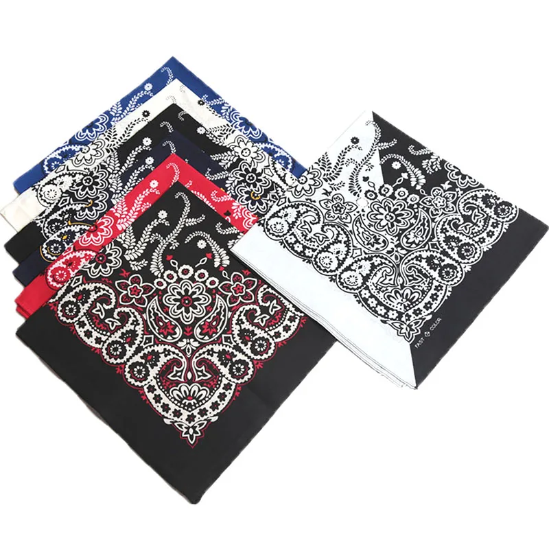 55cm*55cm Fashion Cotton Hip Hop Head Scarf Paisley Square Scarves Headwear Bandanna Hair Band Neck Wrist Wrap Band Accessories
55cm*55cm Fashion Cotton Hip Hop Head Scarf Paisley Square Scarves Headwear Bandanna Hair Band Neck Wrist Wrap Band Accessories