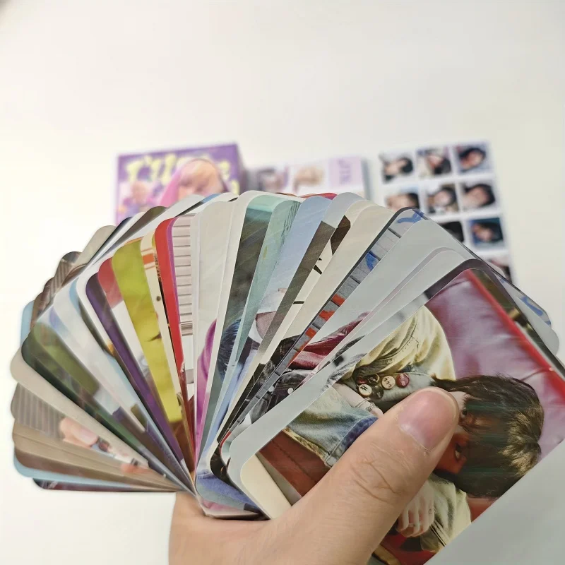 One set includes60A photo card and64Stickers,AroundKpopStarJ-I-NNew album《Echo》, Double-sided high-quality photo card,Featuring
One set includes60A photo card and64Stickers,AroundKpopStarJ-I-NNew album《Echo》, Double-sided high-quality photo card,Featuring