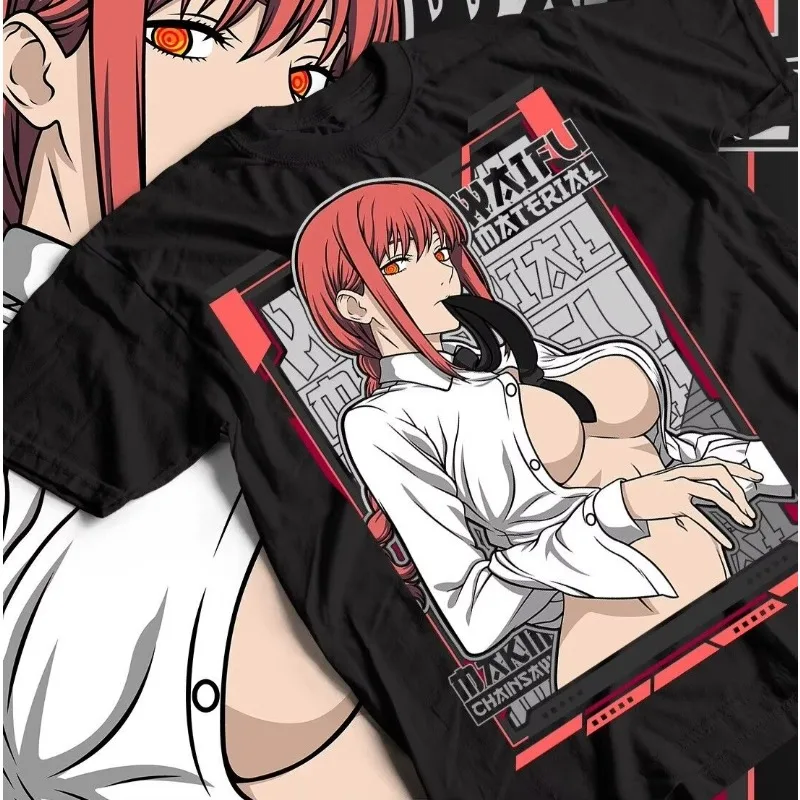 T-shirt POWER Chainsaw Men Makima Denji Anime Sleeve Shirt Gift Shirt Fashion Street Harajuku Women's T-shirt Short Sleeved
T-shirt POWER Chainsaw Men Makima Denji Anime Sleeve Shirt Gift Shirt Fashion Street Harajuku Women's T-shirt Short Sleeved