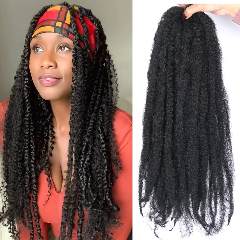 Synthetic Kinky Marley Braiding Hair Afro Kinky Twist Crochet Hair Marley Braids Hair Extensions for Women Senegalese Hair
Synthetic Kinky Marley Braiding Hair Afro Kinky Twist Crochet Hair Marley Braids Hair Extensions for Women Senegalese Hair