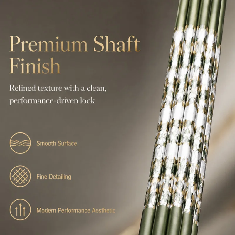Trendy and Fresh Green Carbon Shafts for Golf Clubs, High Elasticity, Lightweight, High Toughness, Suitable for Driver and Fairway Woods of All Models, Multiple Hardness Levels, Professional Club Upgrade Items for the Global Golf Course
Trendy and Fresh Green Carbon Shafts for Golf Clubs, High Elasticity, Lightweight, High Toughness, Suitable for Driver and Fairway Woods of All Models, Multiple Hardness Levels, Professional Club Upgrade Items for the Global Golf Course