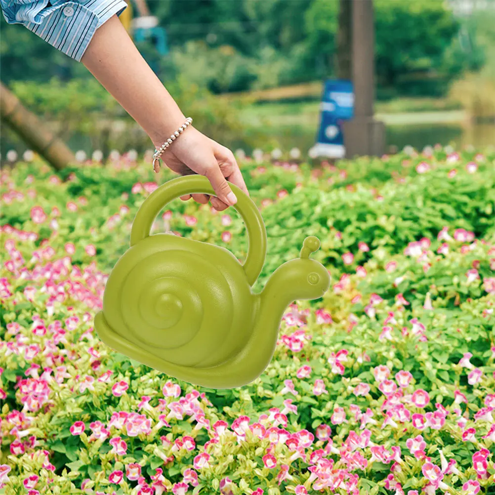 2pcs Pots Snail Design Plastic Flower Watering Can Long Spout Garden Watering Pot For Plants Indoor Outdoor Use Cartoon
2pcs Pots Snail Design Plastic Flower Watering Can Long Spout Garden Watering Pot For Plants Indoor Outdoor Use Cartoon
