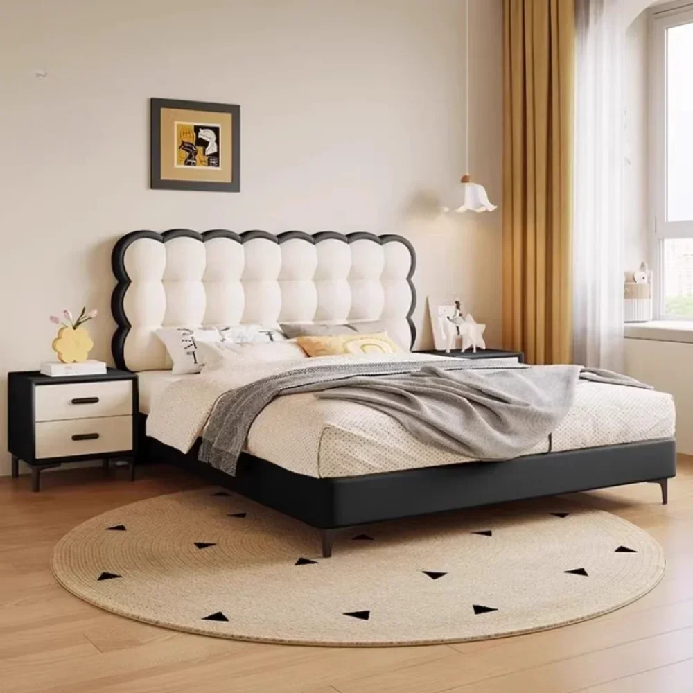 180x200cm Adults King Size Bed Frames Luxury Full Size Lounge 2 People Bedroom Beds Minimalist Nordic Double Home Furniture
180x200cm Adults King Size Bed Frames Luxury Full Size Lounge 2 People Bedroom Beds Minimalist Nordic Double Home Furniture