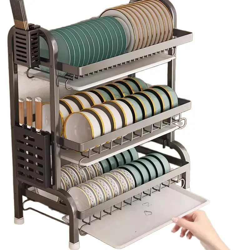 3 Tier Dish Bowl Drainer Storage Rack Kitchen Dish Drying Rack with Drain Basket Countertop Dinnerware Organizer Drainboard Rack
3 Tier Dish Bowl Drainer Storage Rack Kitchen Dish Drying Rack with Drain Basket Countertop Dinnerware Organizer Drainboard Rack
