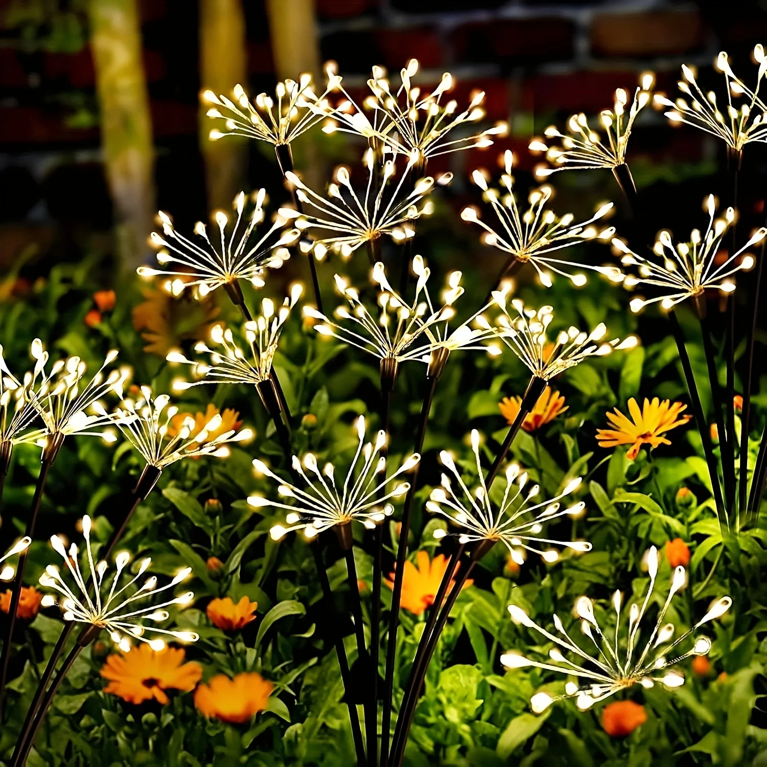 Солнечные фейерверки, теплый белый цвет с 60 светодиодами для наружного украшения сада, рождественские, новогодние украшения гирлянды
Солнечные фейерверки, теплый белый цвет с 60 светодиодами для наружного украшения сада, рождественские, новогодние украшения гирлянды