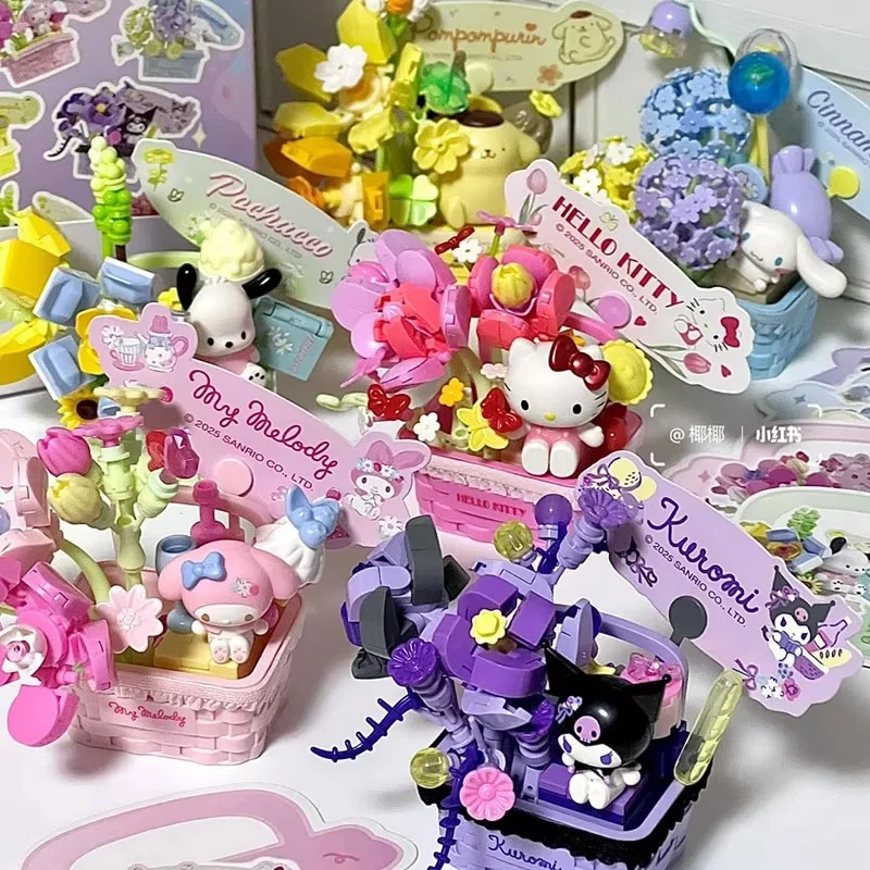 Sanrio Lolomi Melody Flower Secrets Blind Box - DIY Bouquet Building Blocks Trendy Mystery Assembling Playset Toy Gift
Sanrio Lolomi Melody Flower Secrets Blind Box - DIY Bouquet Building Blocks Trendy Mystery Assembling Playset Toy Gift
