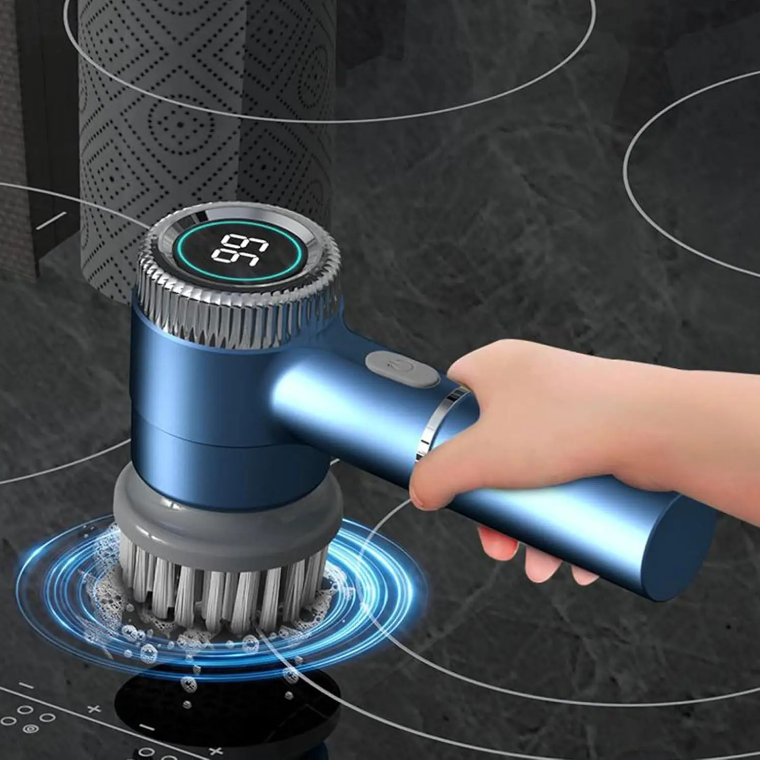 Электрический скруббер, 5 головок, беспроводной очиститель, 3 скорости, водонепроницаемый, для кухни, ванной комнаты, плитки, туалета, окон
Электрический скруббер, 5 головок, беспроводной очиститель, 3 скорости, водонепроницаемый, для кухни, ванной комнаты, плитки, туалета, окон