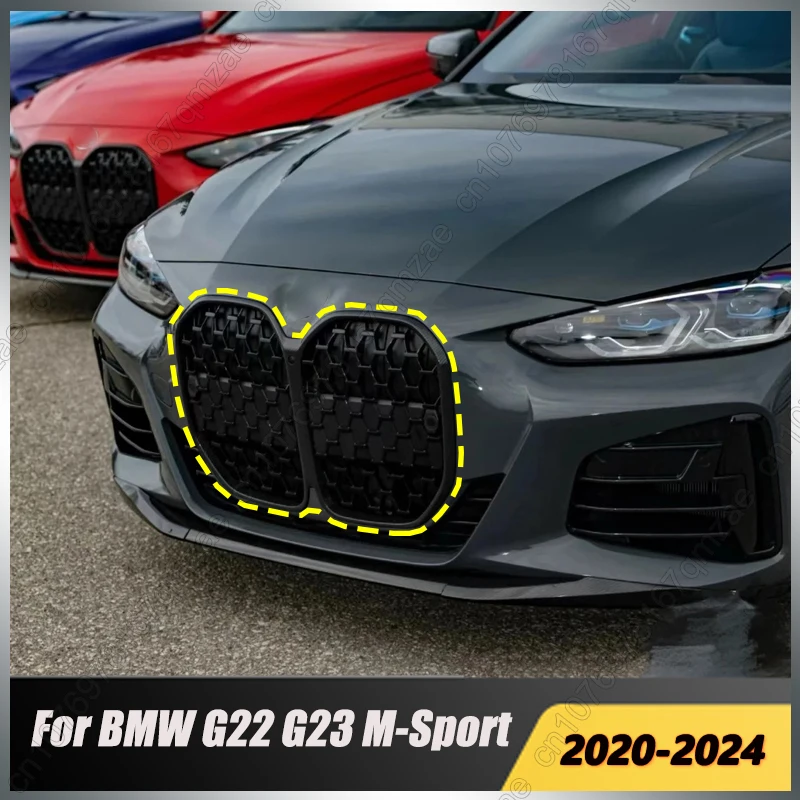 Meteor Style Front Grille For BMW G22 G23 M-Sport 420i 430i 435i M440i 420d 2020-2024 Racing Grills Replacement With/Without ACC
Meteor Style Front Grille For BMW G22 G23 M-Sport 420i 430i 435i M440i 420d 2020-2024 Racing Grills Replacement With/Without ACC