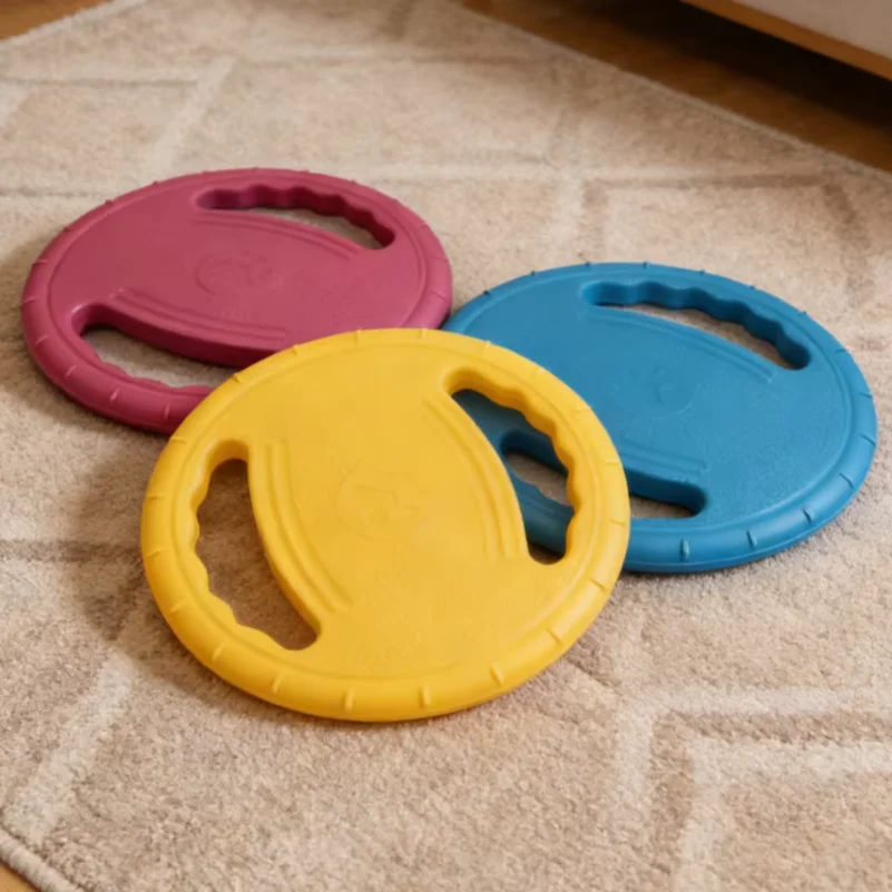 Dogs EVA Flying Disc Tooth Chew Play Train Toy Indestructible Pet Supplies Toys Large Safe Small Dog Joint Tough Toys Resistant
Dogs EVA Flying Disc Tooth Chew Play Train Toy Indestructible Pet Supplies Toys Large Safe Small Dog Joint Tough Toys Resistant