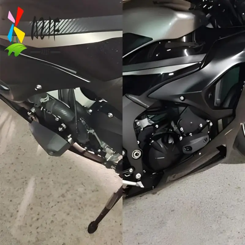 A21F-Motorcycle Engine Protection Side Sliders Crash Pad Falling Protector For Kawasaki Ninja ZX6R ZX-6R 636 2013-2024
A21F-Motorcycle Engine Protection Side Sliders Crash Pad Falling Protector For Kawasaki Ninja ZX6R ZX-6R 636 2013-2024
