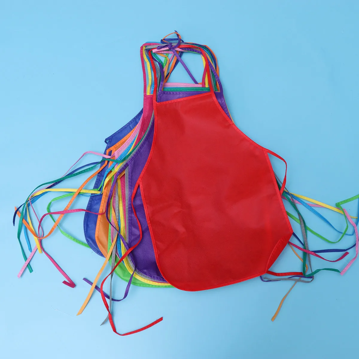 12Pcs Children Aprons Non-Woven Fabric Waterproof Artist Aprons Painting Craft Cooking Grilling Outdoor Activities
12Pcs Children Aprons Non-Woven Fabric Waterproof Artist Aprons Painting Craft Cooking Grilling Outdoor Activities