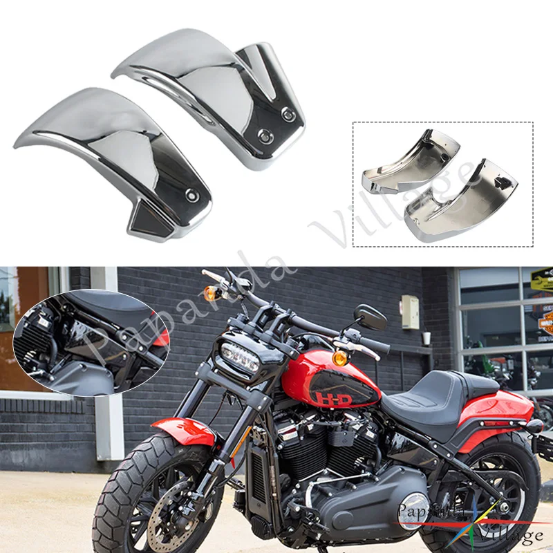 Chrome ABS Battery Side Covers For Harley Softail M8 2018-2024 Pre-load Adjustable Shock Absorber Breakout Decorative Guard
Chrome ABS Battery Side Covers For Harley Softail M8 2018-2024 Pre-load Adjustable Shock Absorber Breakout Decorative Guard