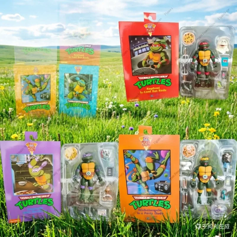 Special Offer 4 pcs set for NECA Leonardo Teenage Mutant Ninja Turtles Pizza Club Action Figure Collectible Statue
Special Offer 4 pcs set for NECA Leonardo Teenage Mutant Ninja Turtles Pizza Club Action Figure Collectible Statue