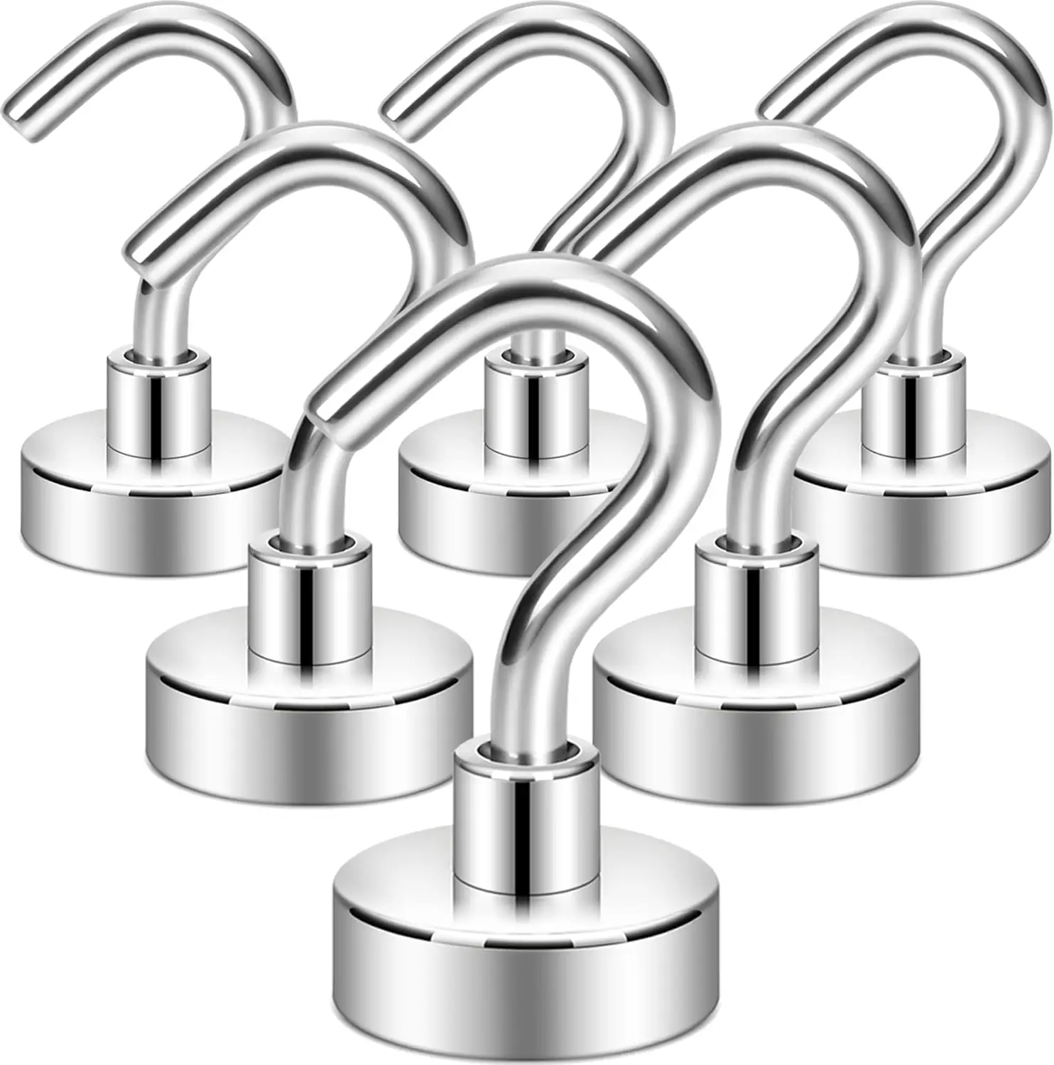 30lb+ Heavy Duty Magnetic Hooks for Cruise Cabins, Fridge, Grill, Hanging, Travel - Extra Strong Must-Haves
30lb+ Heavy Duty Magnetic Hooks for Cruise Cabins, Fridge, Grill, Hanging, Travel - Extra Strong Must-Haves