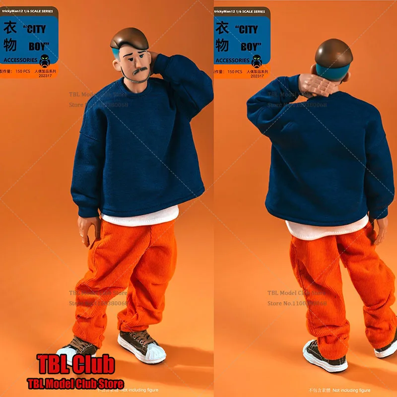 TrickyMan12 CITYBOY 1/6 DIY Trendy Hip Hop Loose Large Embroidery Hoodie Workwear Pants Model for 12In Male Action Figure
TrickyMan12 CITYBOY 1/6 DIY Trendy Hip Hop Loose Large Embroidery Hoodie Workwear Pants Model for 12In Male Action Figure