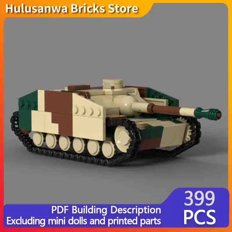 Stug III G Military Tanks Model MOC Building Bricks War Equipment Modular Technology Gift Holiday Assemble Children Toy Suit
Stug III G Military Tanks Model MOC Building Bricks War Equipment Modular Technology Gift Holiday Assemble Children Toy Suit