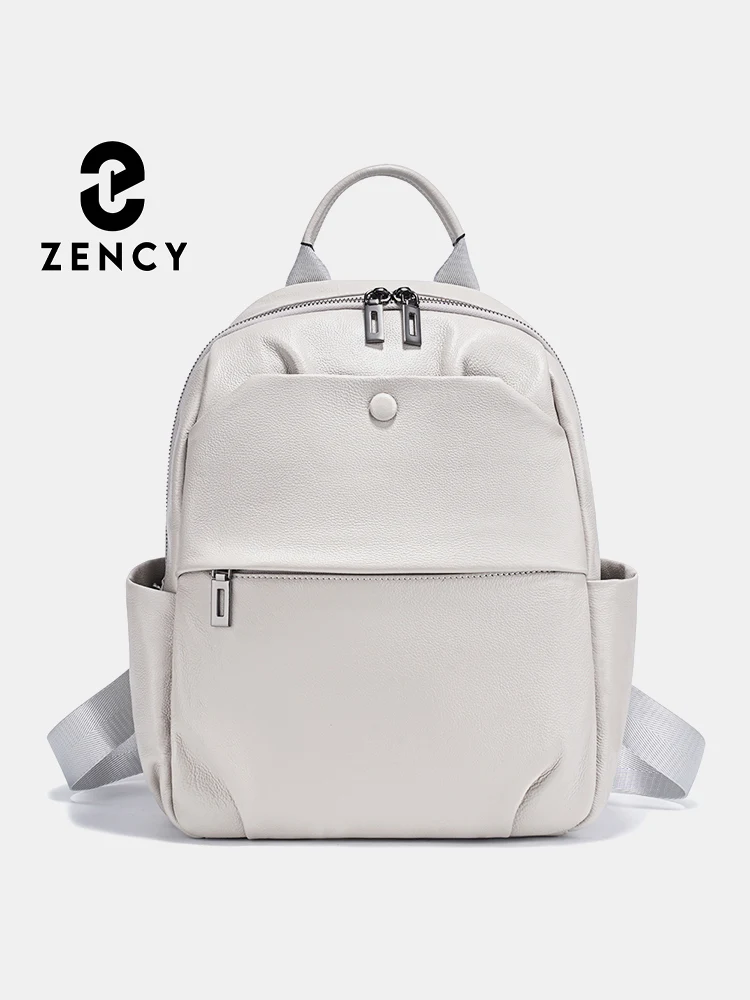 Zency Genuine Leather Women's Fashion Backpack High Quality School Travel Ladies Luxury Rucksack Multi-functional Pockets 2026
Zency Genuine Leather Women's Fashion Backpack High Quality School Travel Ladies Luxury Rucksack Multi-functional Pockets 2026