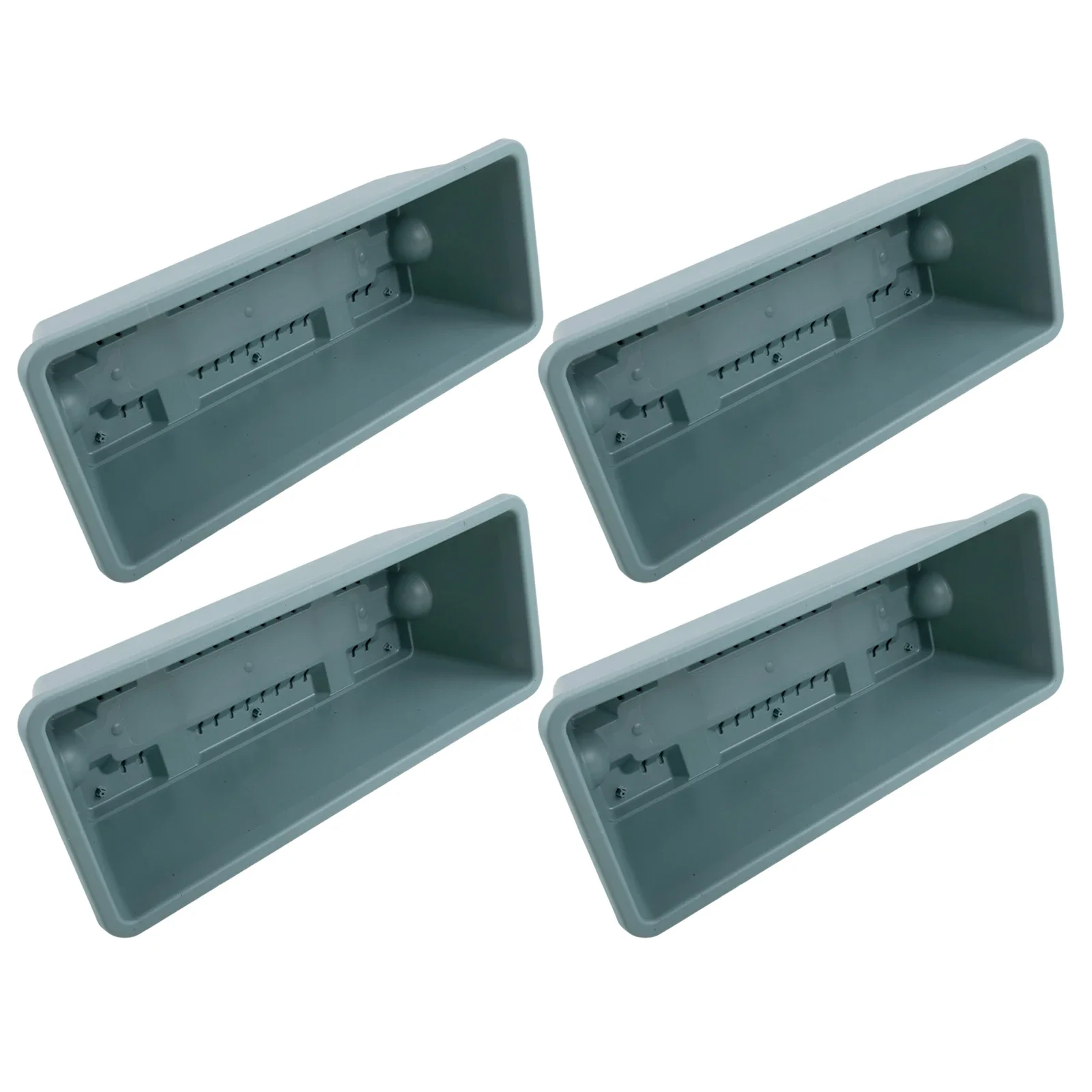 Practical Set Of 4 Rectangular Plastic Flower Boxes Designed To Enhance Any Indoor Or Outdoor Space With Beautiful Plants
Practical Set Of 4 Rectangular Plastic Flower Boxes Designed To Enhance Any Indoor Or Outdoor Space With Beautiful Plants
