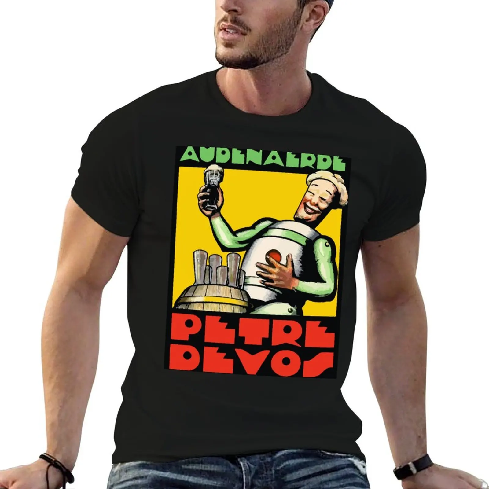 1930s Audenaerde Petre-Devos Belgian Beer advert retro style T-Shirt g man t shirts for men T-Shirt
1930s Audenaerde Petre-Devos Belgian Beer advert retro style T-Shirt g man t shirts for men T-Shirt