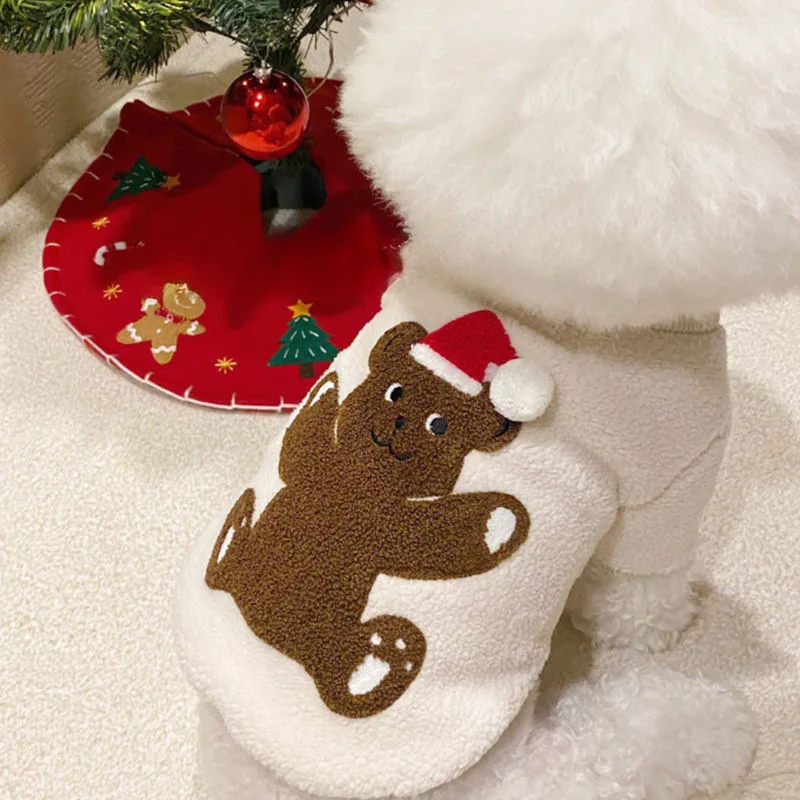 Dog Christmas Clothes Warm Hoodie Autumn/Winter Teddy Cat Schnauzer Small Pet Winter Coat Cute Bear Dog Clothes for Small Dogs
Dog Christmas Clothes Warm Hoodie Autumn/Winter Teddy Cat Schnauzer Small Pet Winter Coat Cute Bear Dog Clothes for Small Dogs