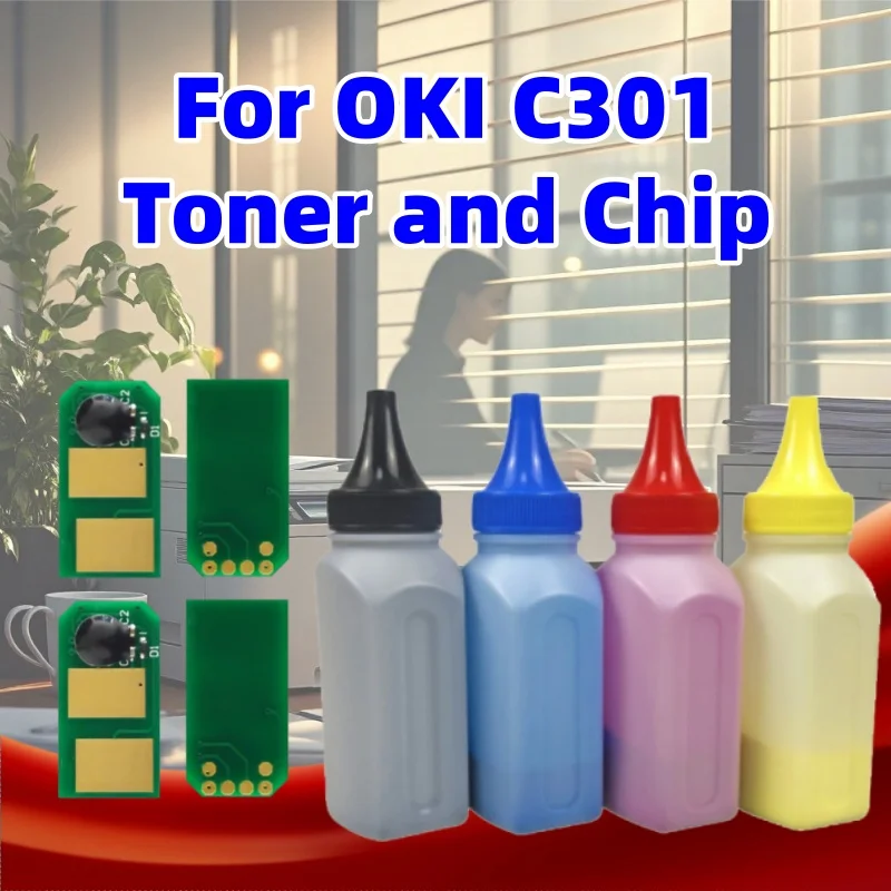 1 комплект, совместимый с тонер-порошком OKI 301, чип для OKI C301 C301dn C321dn MC332 MC342, чип картриджа принтера 
1 комплект, совместимый с тонер-порошком OKI 301, чип для OKI C301 C301dn C321dn MC332 MC342, чип картриджа принтера