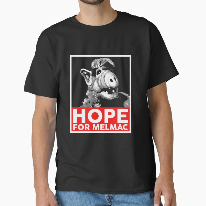hope for melmac 80s Retro horror movie Alien tv show ALF 1986 scary halloween gift T shirt for cat lover Large size Tops S-6XL
hope for melmac 80s Retro horror movie Alien tv show ALF 1986 scary halloween gift T shirt for cat lover Large size Tops S-6XL