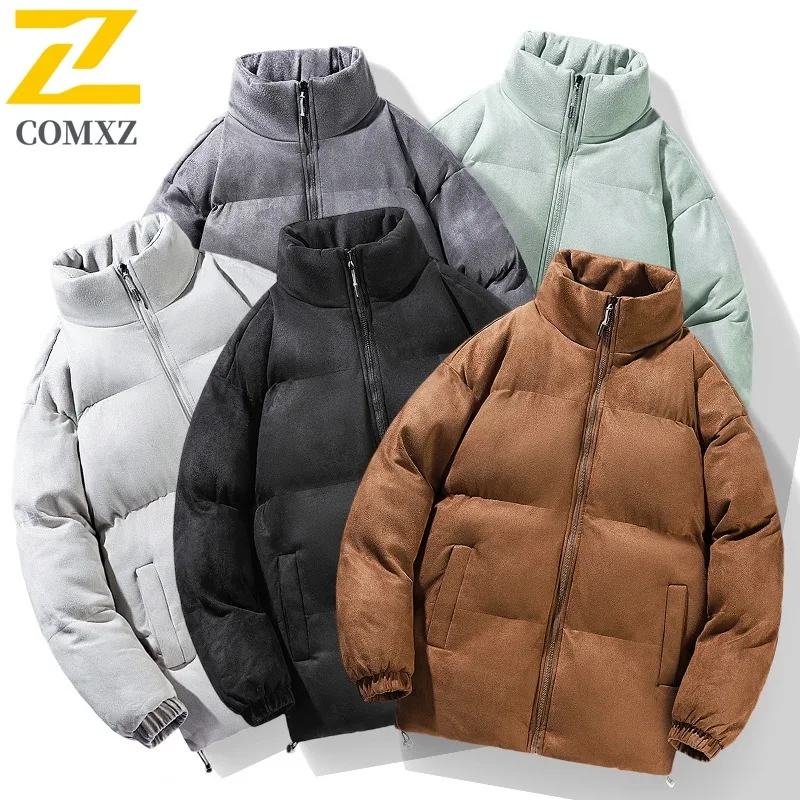 COMXZ Мужское парковое пальто Корейская мода Короткие новые стильные лыжные путешествия Теплая свободная городская куртка-пуховик Универсальные зимние куртки
COMXZ Мужское парковое пальто Корейская мода Короткие новые стильные лыжные путешествия Теплая свободная городская куртка-пуховик Универсальные зимние куртки