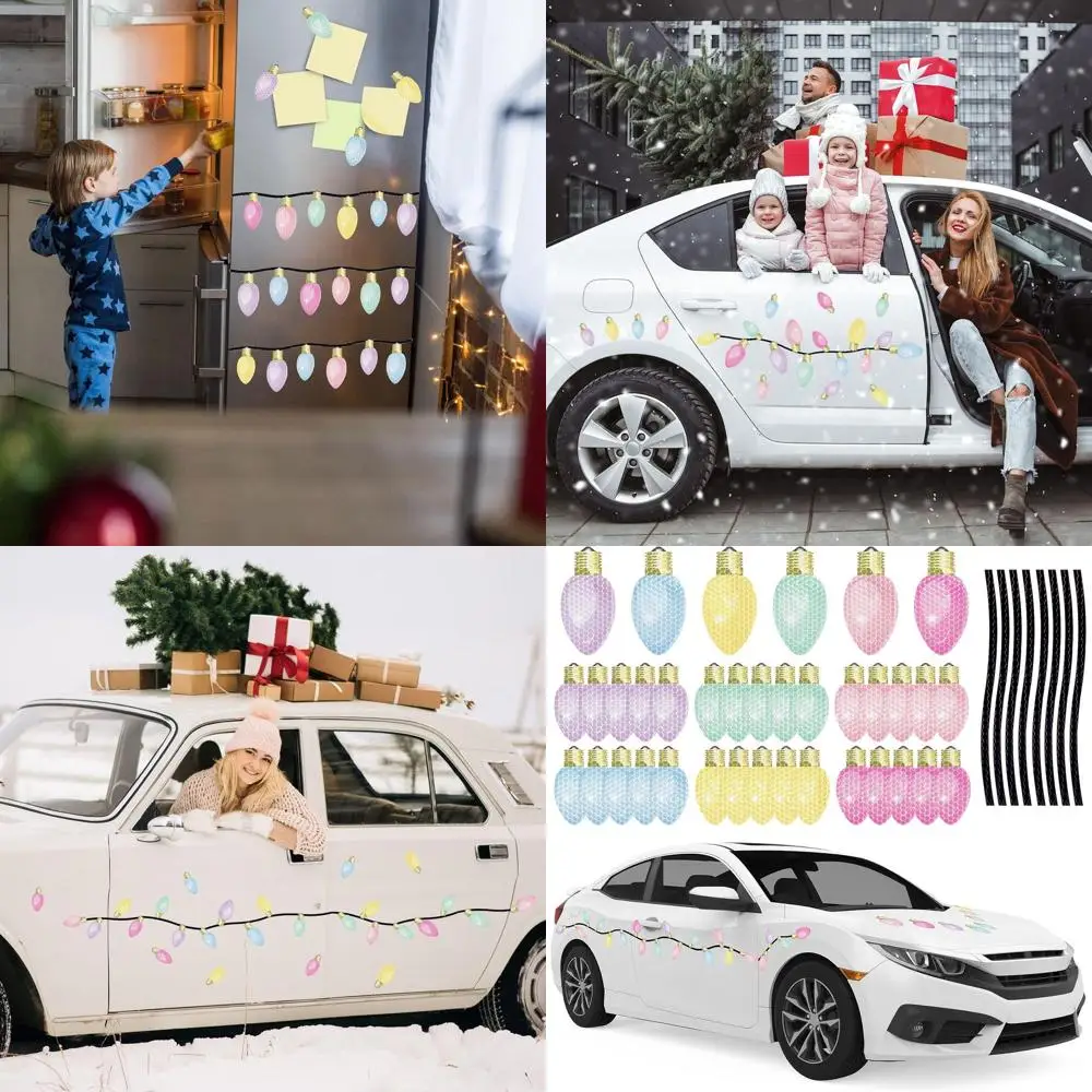 72 шт., рождественские автомобильные светоотражающие лампы, магниты, украшения, 36 пастельных лампочек, магниты с 36 линиями, гаражные магниты, наклейки для Xm
72 шт., рождественские автомобильные светоотражающие лампы, магниты, украшения, 36 пастельных лампочек, магниты с 36 линиями, гаражные магниты, наклейки для Xm