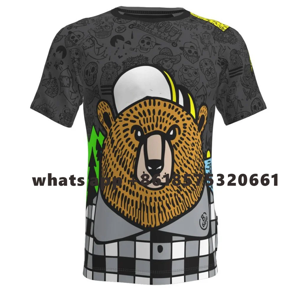 Slopline 2022 New short sleeve Motorcycle Mountain Team Downhill Jersey Offroad DH BMX Bicycle Locomotive Shirt MTB Mountain
Slopline 2022 New short sleeve Motorcycle Mountain Team Downhill Jersey Offroad DH BMX Bicycle Locomotive Shirt MTB Mountain