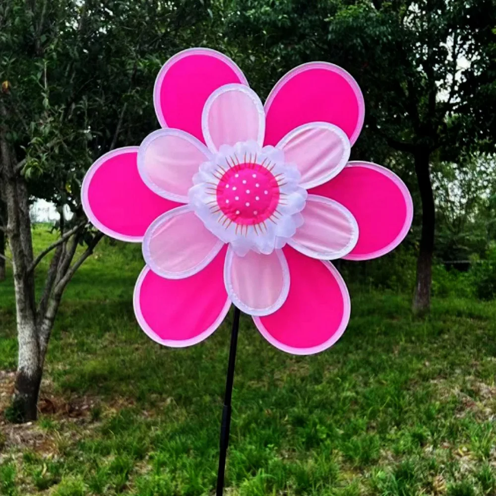 Multistyles Sunflower Windmill PVC Diameter 41cm Stake Standing Lawn Flower Pinwheel Garden Yard Wind Spinner
Multistyles Sunflower Windmill PVC Diameter 41cm Stake Standing Lawn Flower Pinwheel Garden Yard Wind Spinner