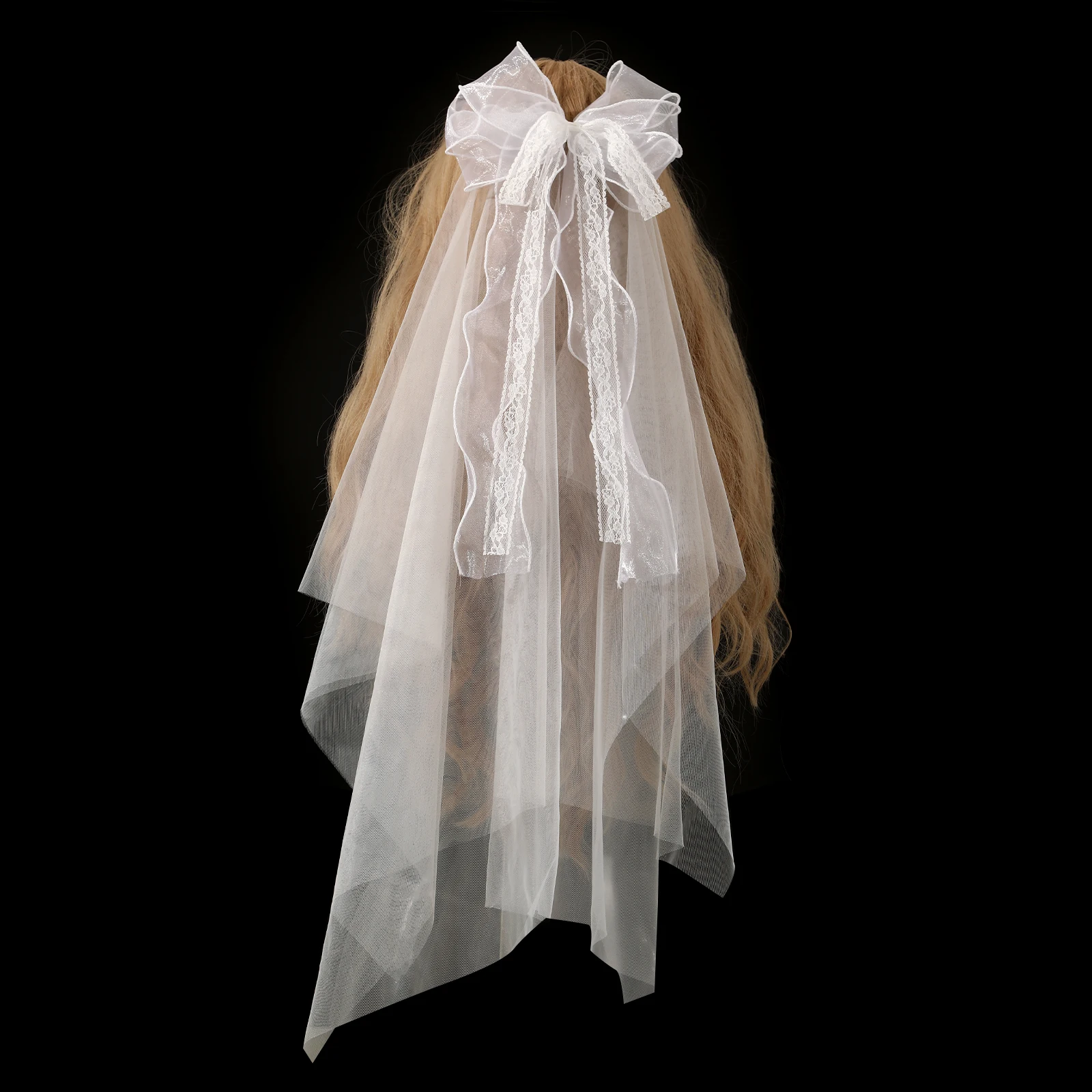 AWAYTR Короткая простая свадебная фата из тюля, двухслойная с расческой, фата белого цвета слоновой кости для невесты, свадебные аксессуары
AWAYTR Короткая простая свадебная фата из тюля, двухслойная с расческой, фата белого цвета слоновой кости для невесты, свадебные аксессуары