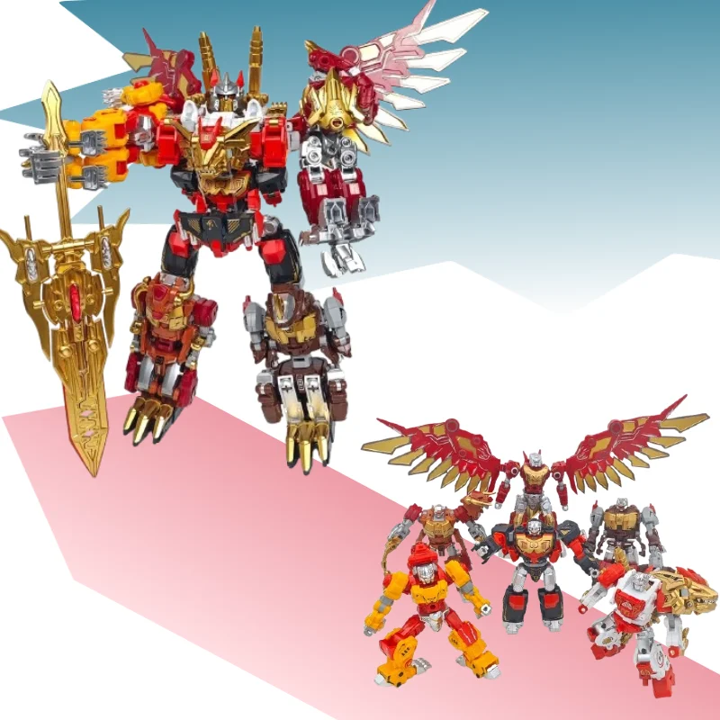 【IN STOCK】YUEXING 6‑in‑1 Predaking Mechanical Beast Combiner 26cm Collection Model Action Figure Boys Toys Gifts
【IN STOCK】YUEXING 6‑in‑1 Predaking Mechanical Beast Combiner 26cm Collection Model Action Figure Boys Toys Gifts