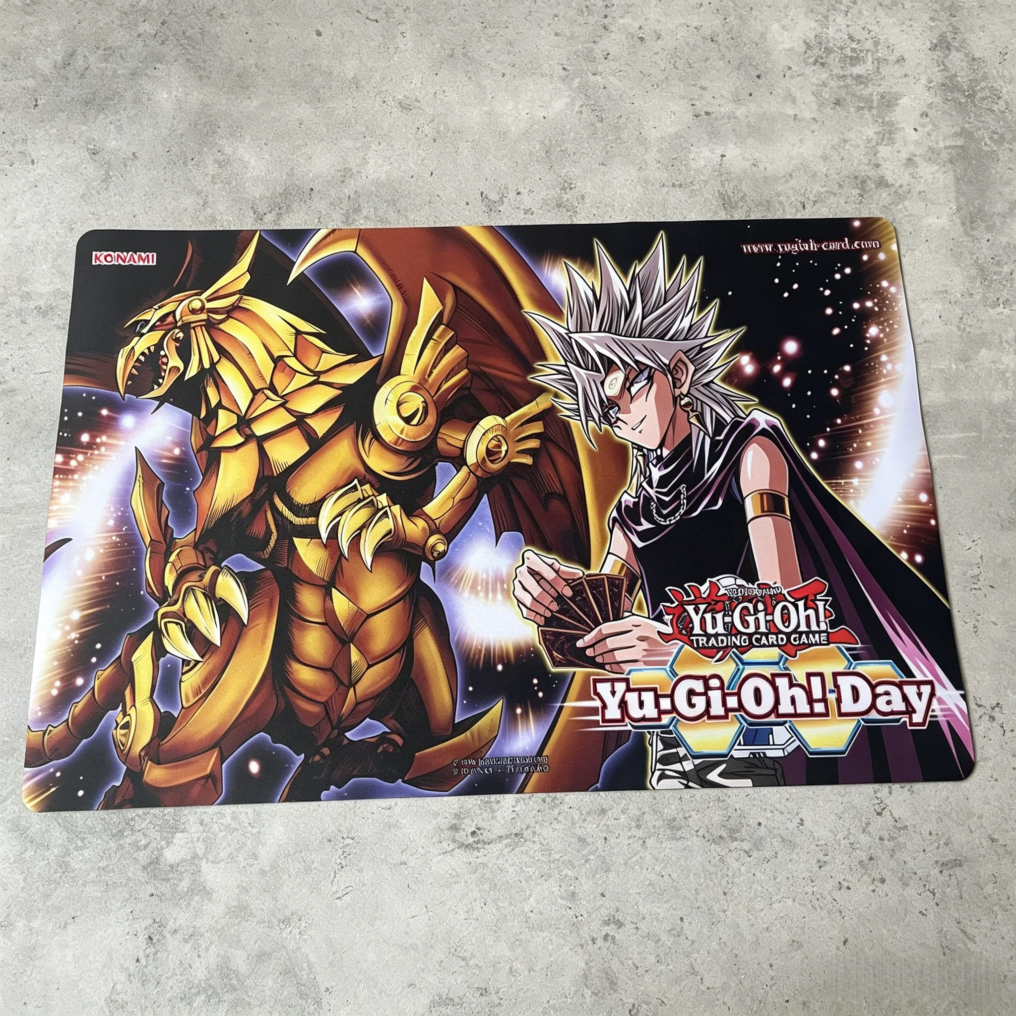 600x350mm The Winged Dragon of Ra VS Marik Ishtar YGO Single Player Duel Playmat Yu-Gi-Oh! Rubber Board Game Card Mat Mouse Pad
600x350mm The Winged Dragon of Ra VS Marik Ishtar YGO Single Player Duel Playmat Yu-Gi-Oh! Rubber Board Game Card Mat Mouse Pad