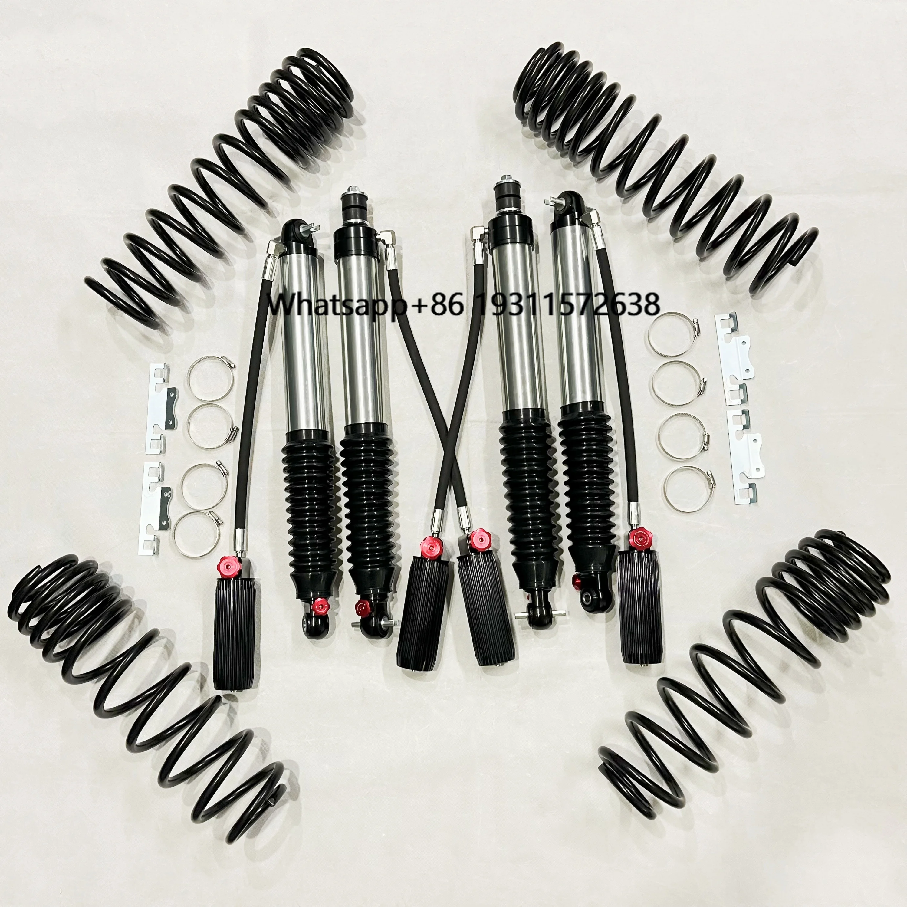 High Performance Off Road Suspension 4X4 Adjustable Shock Absorber 0-4 Lift Front Rear Shock Absorbers for Jeep TJ
High Performance Off Road Suspension 4X4 Adjustable Shock Absorber 0-4 Lift Front Rear Shock Absorbers for Jeep TJ