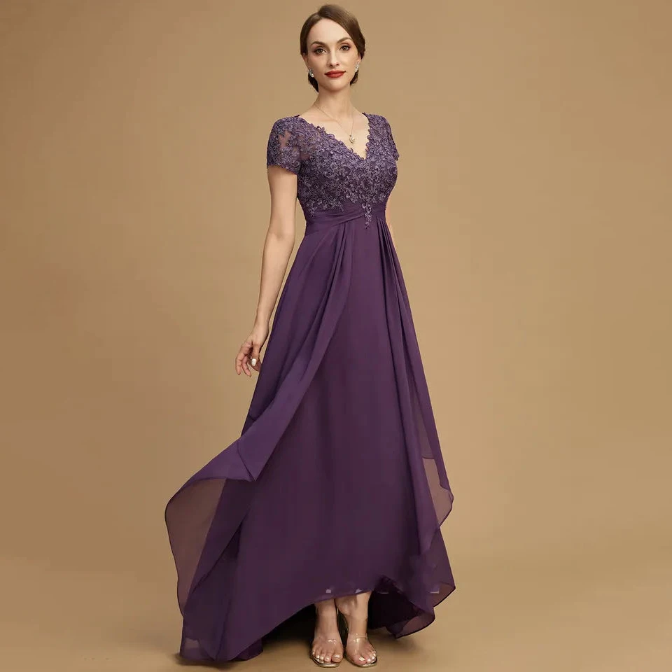 Custom Made Long Purple Chiffon Mother of the Bride Dresses 2023 Elegant Women's Dresses for Party Wedding Party Dress
Custom Made Long Purple Chiffon Mother of the Bride Dresses 2023 Elegant Women's Dresses for Party Wedding Party Dress