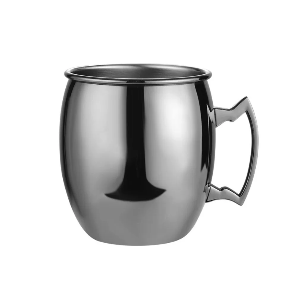 Drinkware Stainless Steel Moscow Mule Mug Fall-resistant with Handle Beer Cup Durable Water Cup Gift 
Drinkware Stainless Steel Moscow Mule Mug Fall-resistant with Handle Beer Cup Durable Water Cup Gift