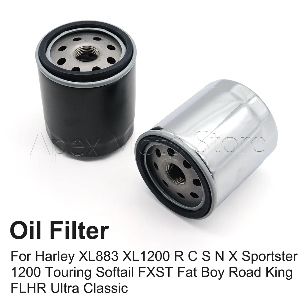 Motorcycle Oil Filter For Harley XL883 XL1200 R C S N X Sportster 1200 Touring Softail FXST Fat Boy Road King FLHR Ultra Classic
Motorcycle Oil Filter For Harley XL883 XL1200 R C S N X Sportster 1200 Touring Softail FXST Fat Boy Road King FLHR Ultra Classic