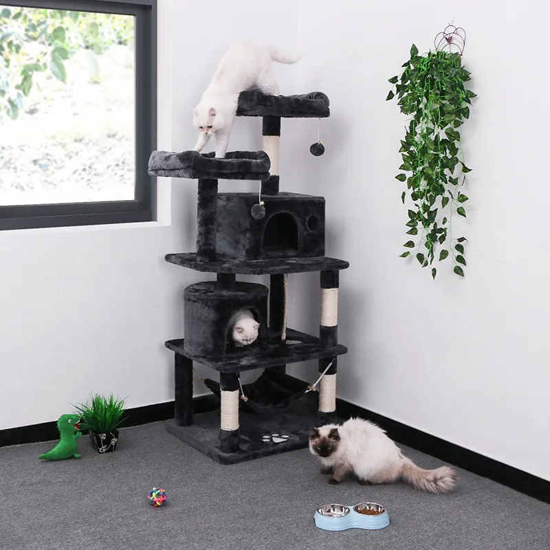 Five-layer Cat Climbing Frame Multifunctional Hammock Large-size Litter Space-Saving Cat Tree Villa Pet Supplies
Five-layer Cat Climbing Frame Multifunctional Hammock Large-size Litter Space-Saving Cat Tree Villa Pet Supplies
