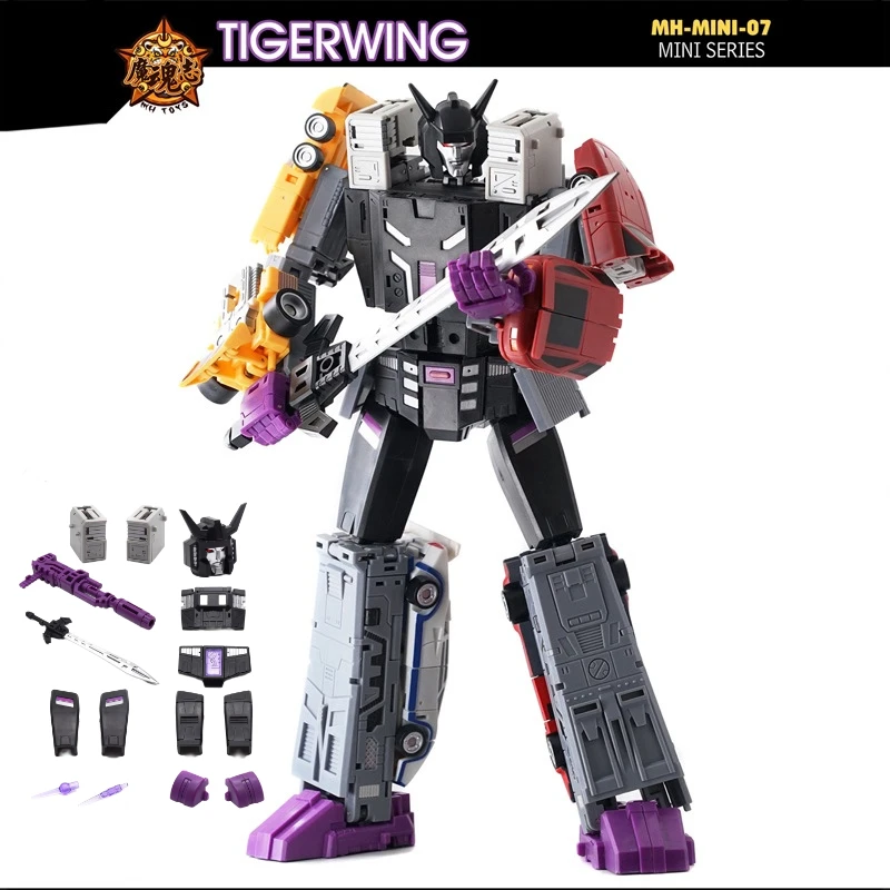 In Stock MH-MINI07 Flying Tiger Combination Set Five-in-one Blockade Car Transformation Toy Model
In Stock MH-MINI07 Flying Tiger Combination Set Five-in-one Blockade Car Transformation Toy Model