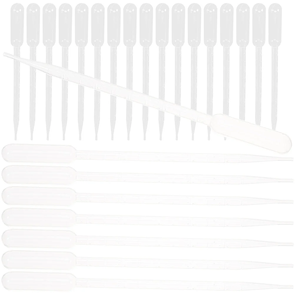 100 Pcs Dropper Pipettes for Laboratory Calibrated with Scale Liquid Clear Plastic One-time Droppers
100 Pcs Dropper Pipettes for Laboratory Calibrated with Scale Liquid Clear Plastic One-time Droppers