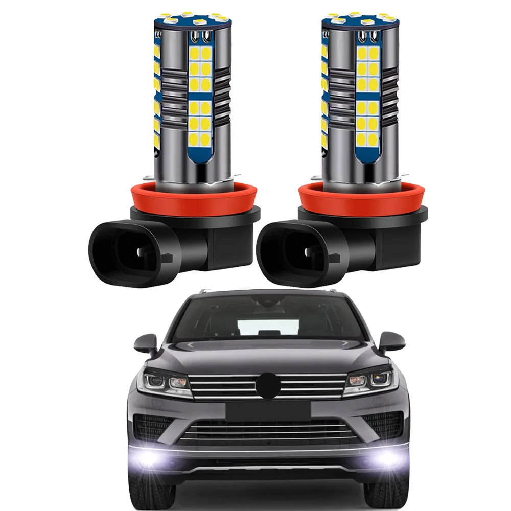 2Pcs Canbus LED Fog Lamp Bulbs For For VW Touareg 7P 2015 -2018 Accessories LED Front Fog Light
2Pcs Canbus LED Fog Lamp Bulbs For For VW Touareg 7P 2015 -2018 Accessories LED Front Fog Light