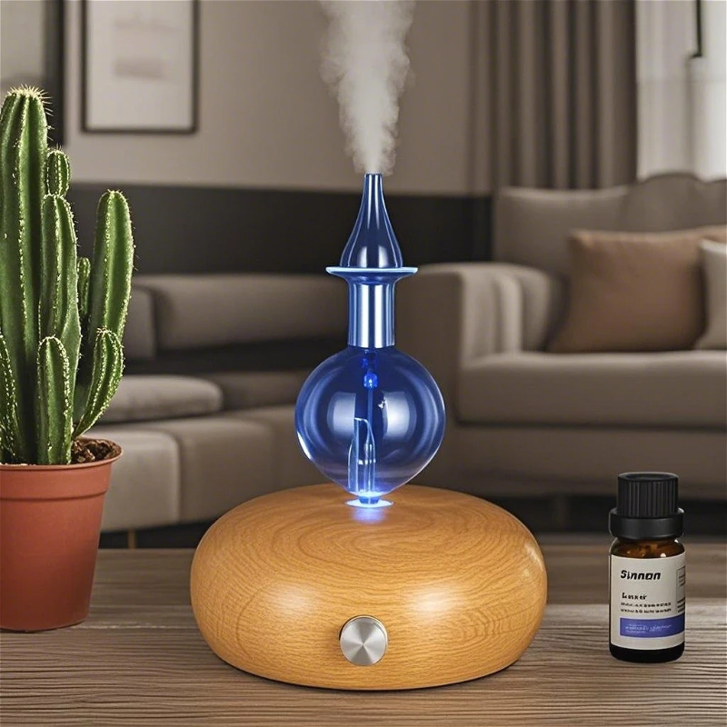 Vintage Aromatherapy Essential Oil Diffuser, Professional 7 Color Pure Aromatherapy Wood Diffuser
Vintage Aromatherapy Essential Oil Diffuser, Professional 7 Color Pure Aromatherapy Wood Diffuser