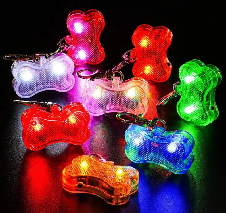 LED Collar Pet Safety Clip-On Light Luminous Dogs Cat ID Tags Leash Glow Pendant for Night Dog Walking Camping Bone Shape 30pcs
LED Collar Pet Safety Clip-On Light Luminous Dogs Cat ID Tags Leash Glow Pendant for Night Dog Walking Camping Bone Shape 30pcs