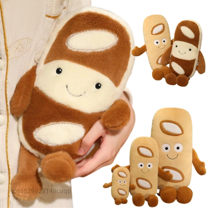 30/65/95cm Cartoon Giant Baguette Plush Doll Pillow Cute With Legs Baguette Bread Plush Toy Home Decoration Gift For Children
30/65/95cm Cartoon Giant Baguette Plush Doll Pillow Cute With Legs Baguette Bread Plush Toy Home Decoration Gift For Children
